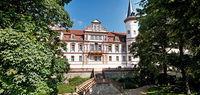 Saale Halle-Merseburg Schlosshotel Schkopau Aussenansicht