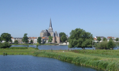 Ijsselmeer - Kampen Kirche