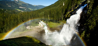 Österreich Krimml Wasserfall   Regenbogen ©Michael-Huber---www.huber-fotografie