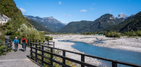 Alpe-Adria Italien zw.-Carnia---Paluzza Radweg Fella Radler- © Nicola-Brollo