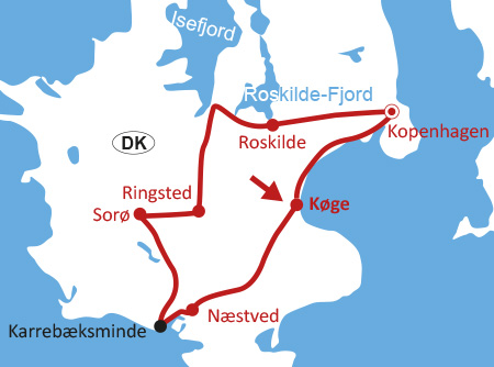 Große Seeland-Rundreise ab KØGE