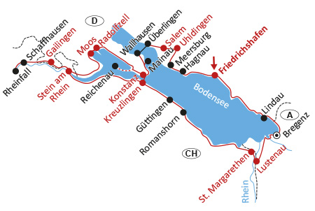 Bodensee-Radweg ab Salem