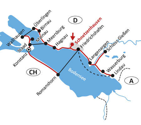 Sternrad Bodensee ab Schnetzenhausen