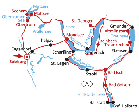 Rundtour Salzkammergut