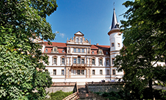 Schlosshotel Schkopau Außenansicht