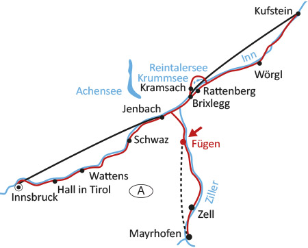 Sternradtour Inn- und Zillertal